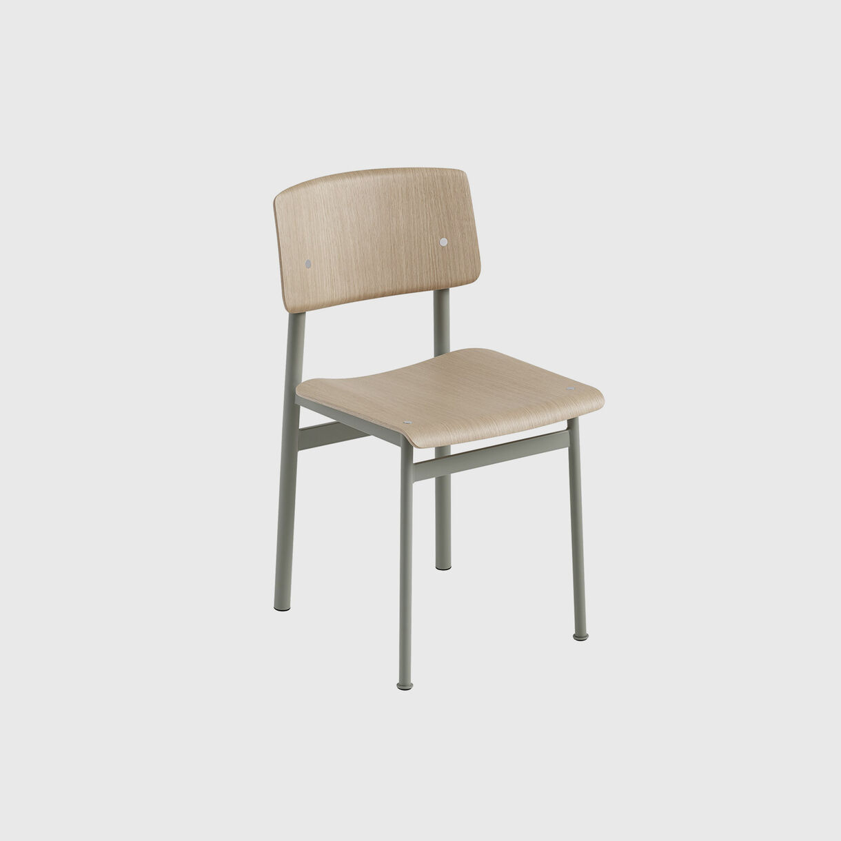 Loft Chair, Dusty Green & Oak