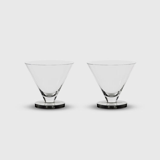 Puck Cocktail Glasses
