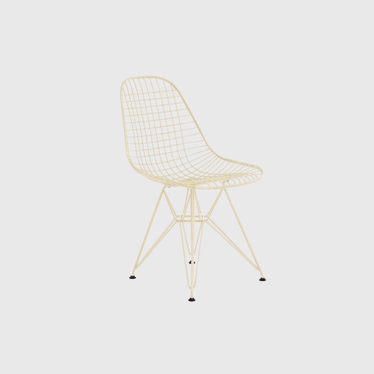 HM x Hay Eames Wire Outdoor Chair, Wire Base, Powder Yellow