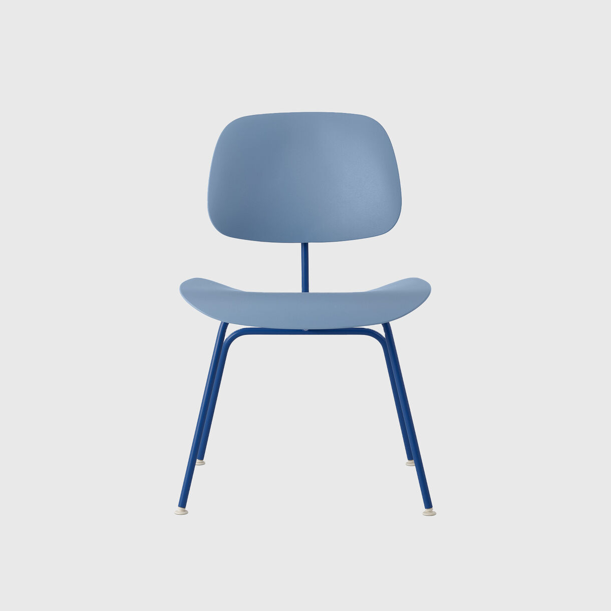 Eames Moulded Plastic Dining Chair, Pale Blue, Berry Blue