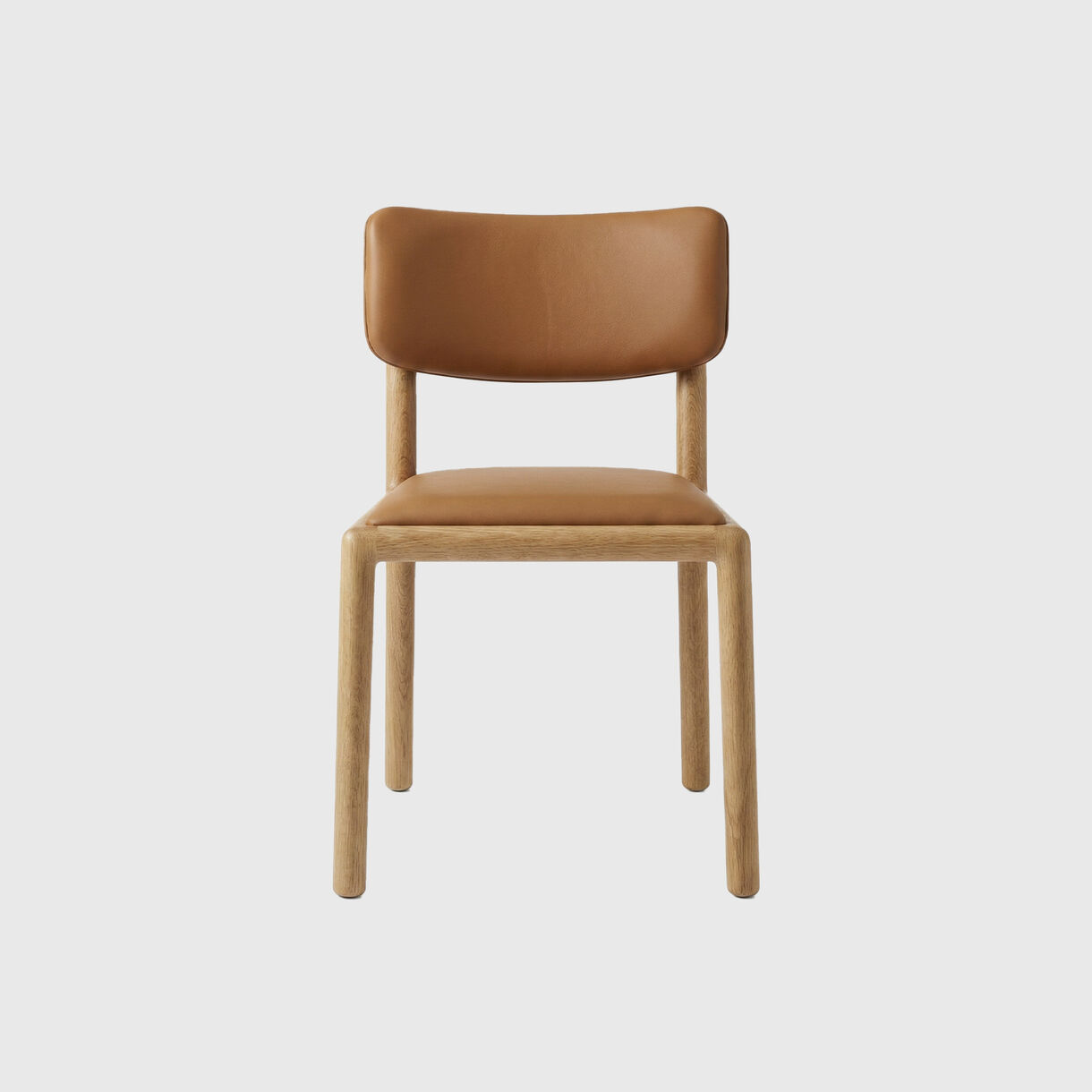 Palisade Chair, American Oak, Hickory Leather