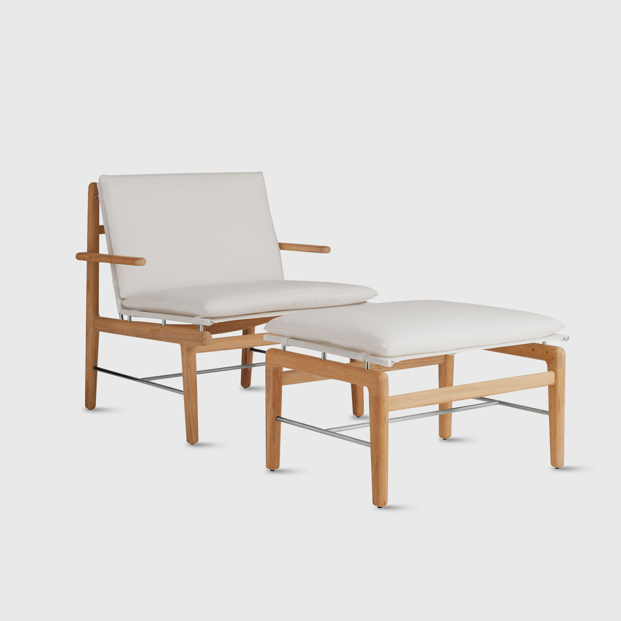 Finn Lounge Chair, White