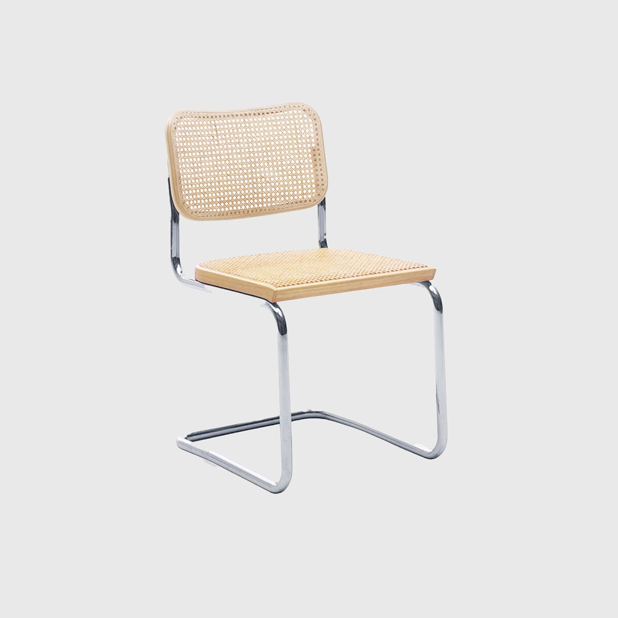 Cesca Side Chair, Natural Beech Chrome