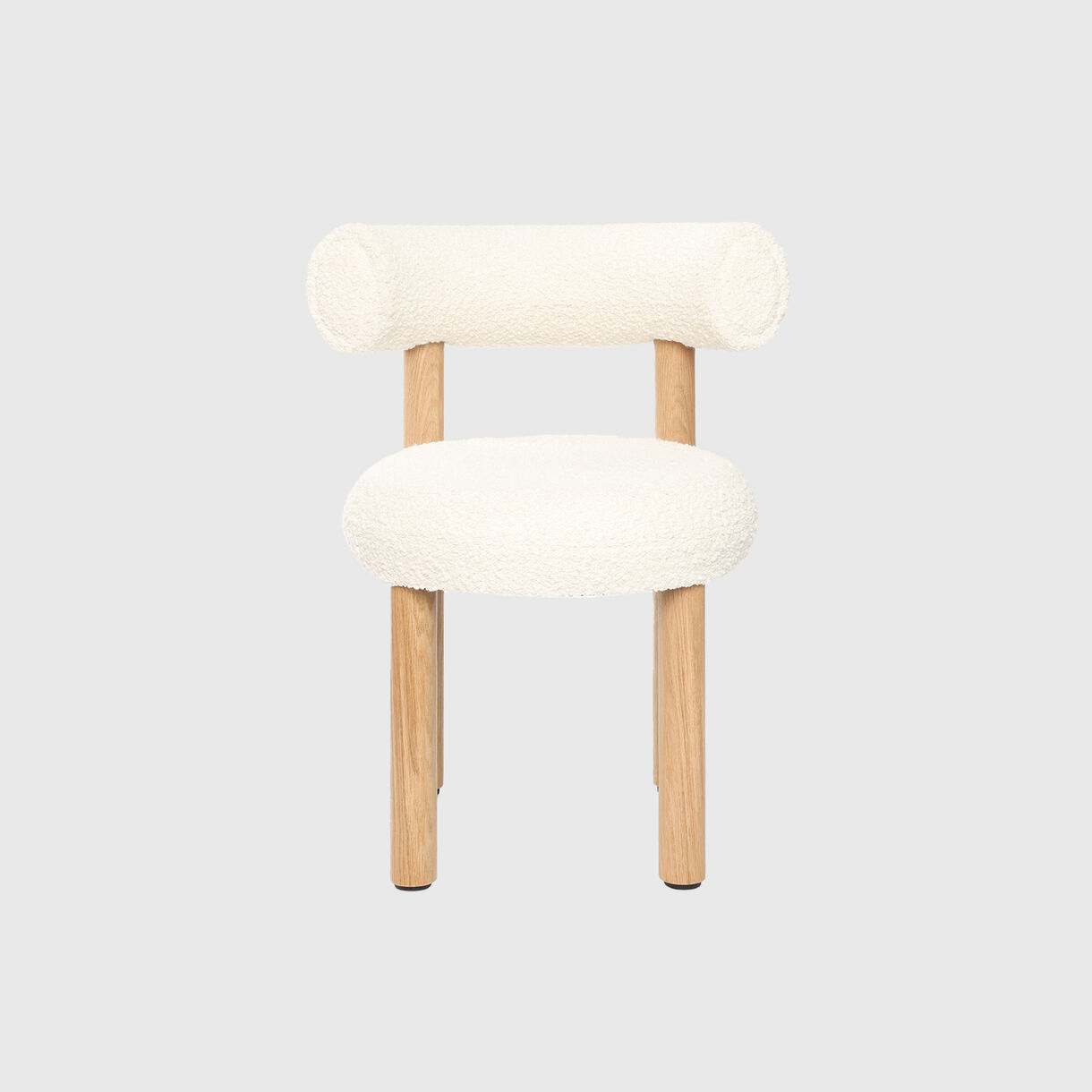 Fat Dining Chair, Natural Oak, Elle 0200