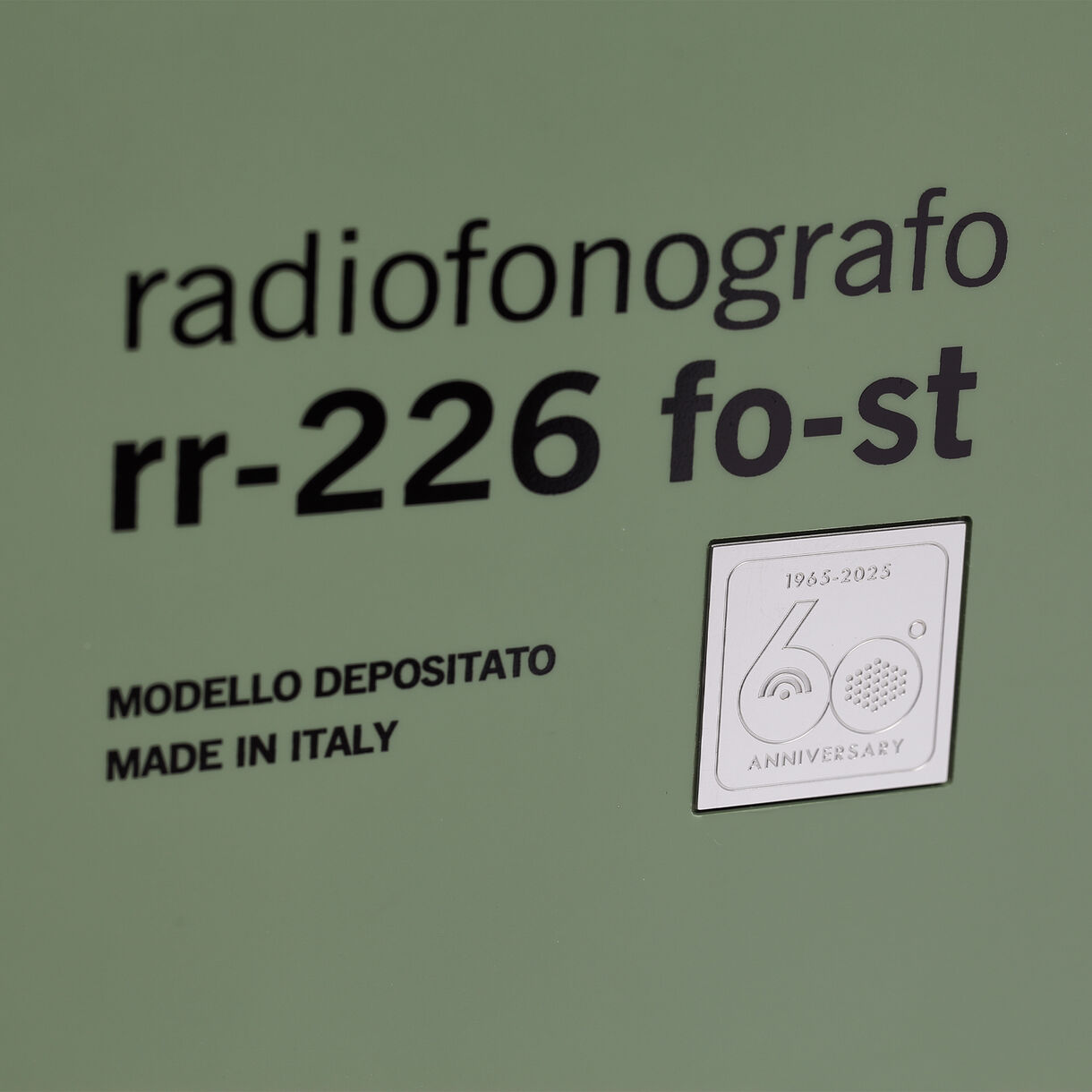 Radiofonografo, Green