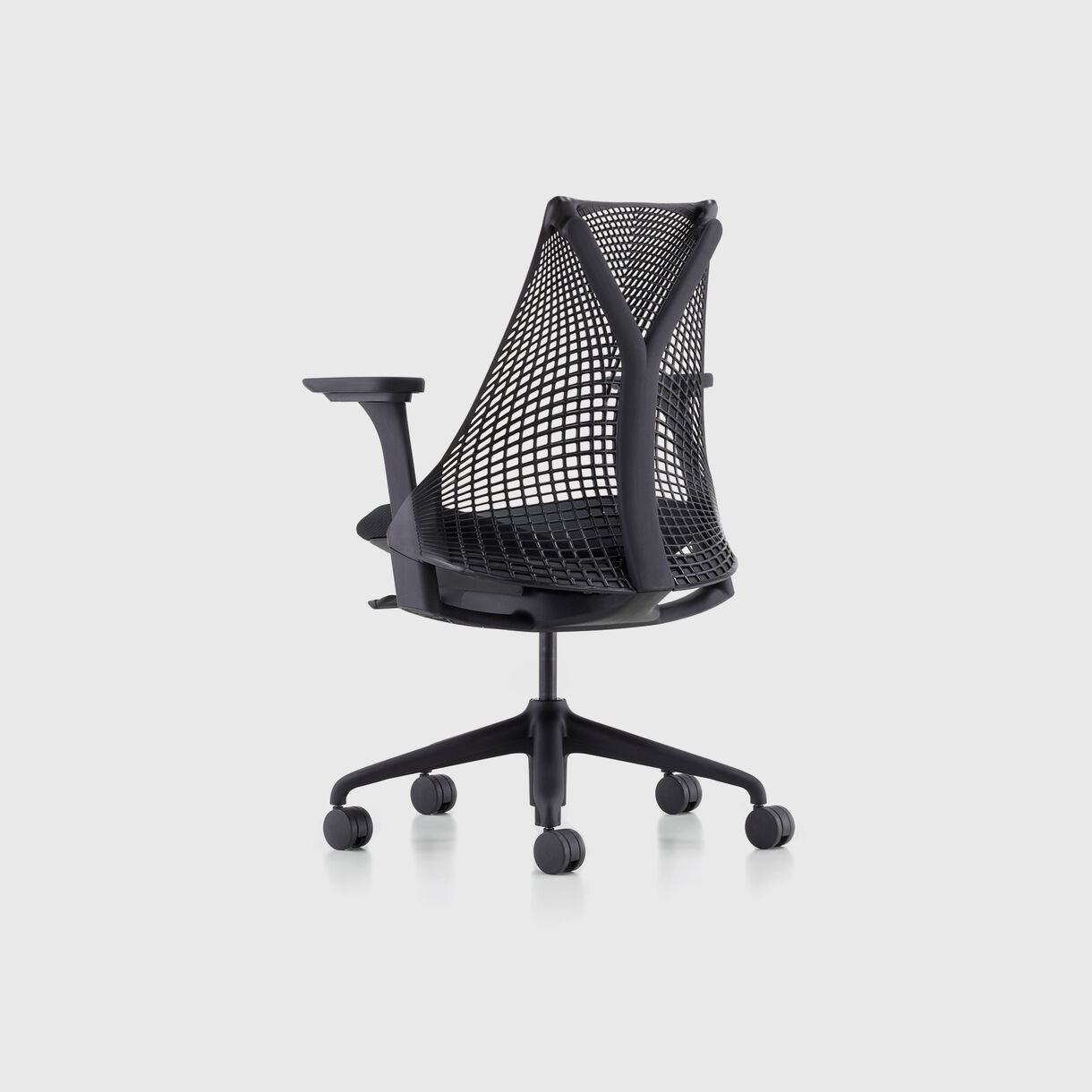 Sayl Chair, Black Base & Zen Upholstery