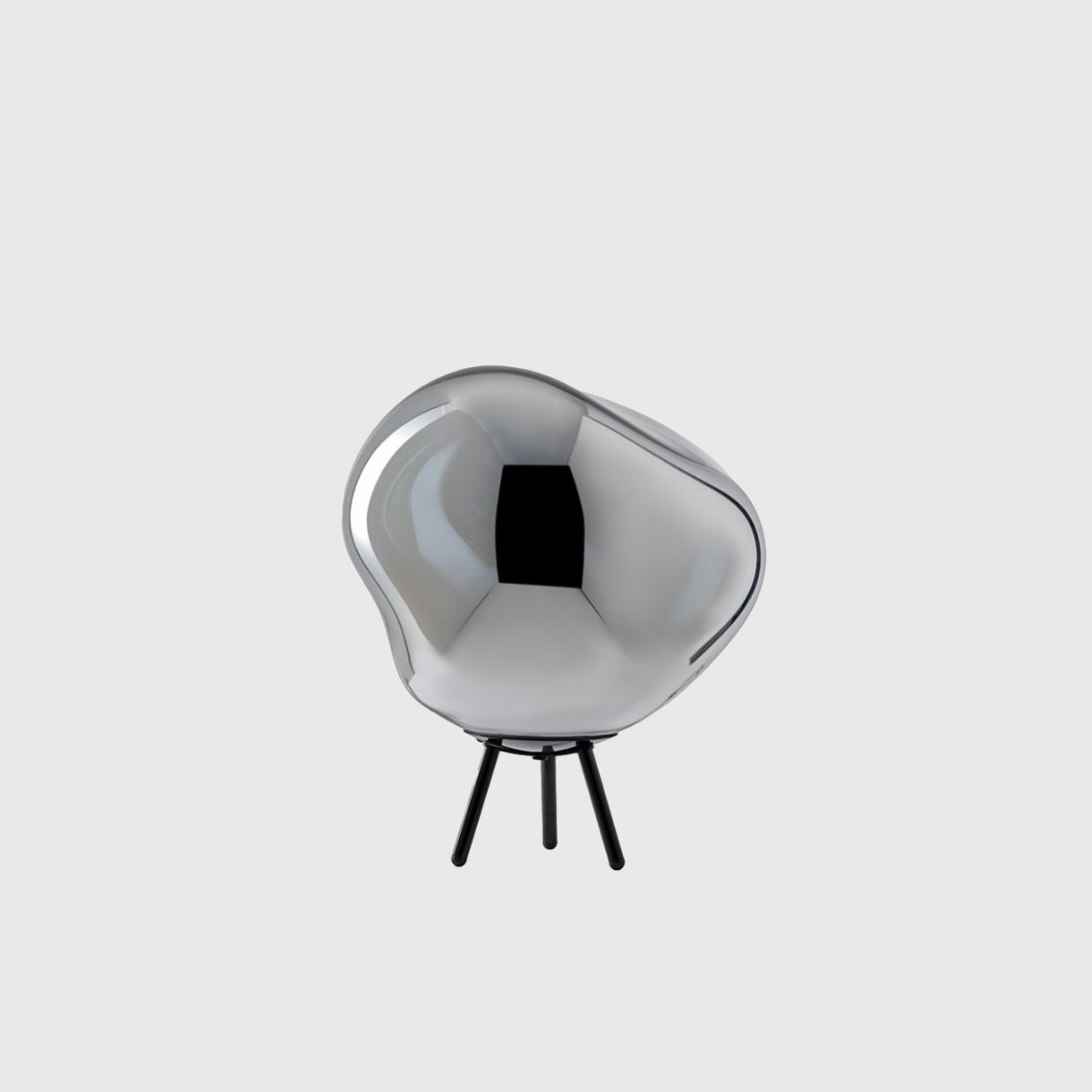 Melt Portable Large Lamp, Silver