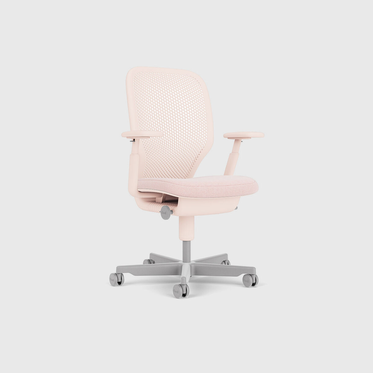 Newson Task Chair, Petal, Grey