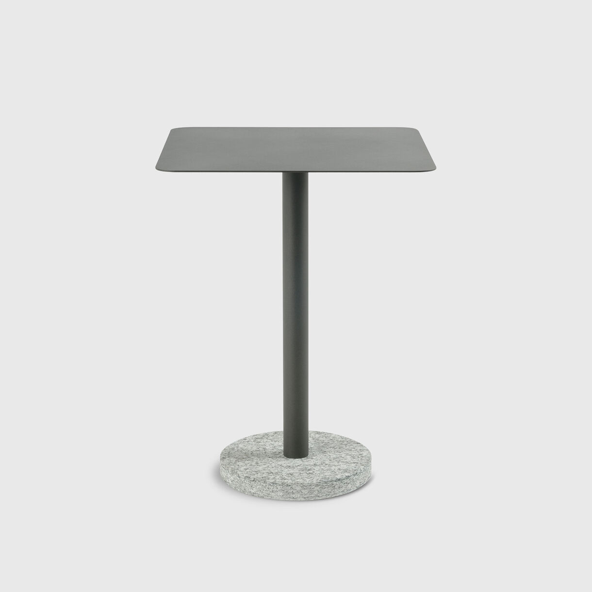 Bernardo Side Table, Square, Smoke, Tall