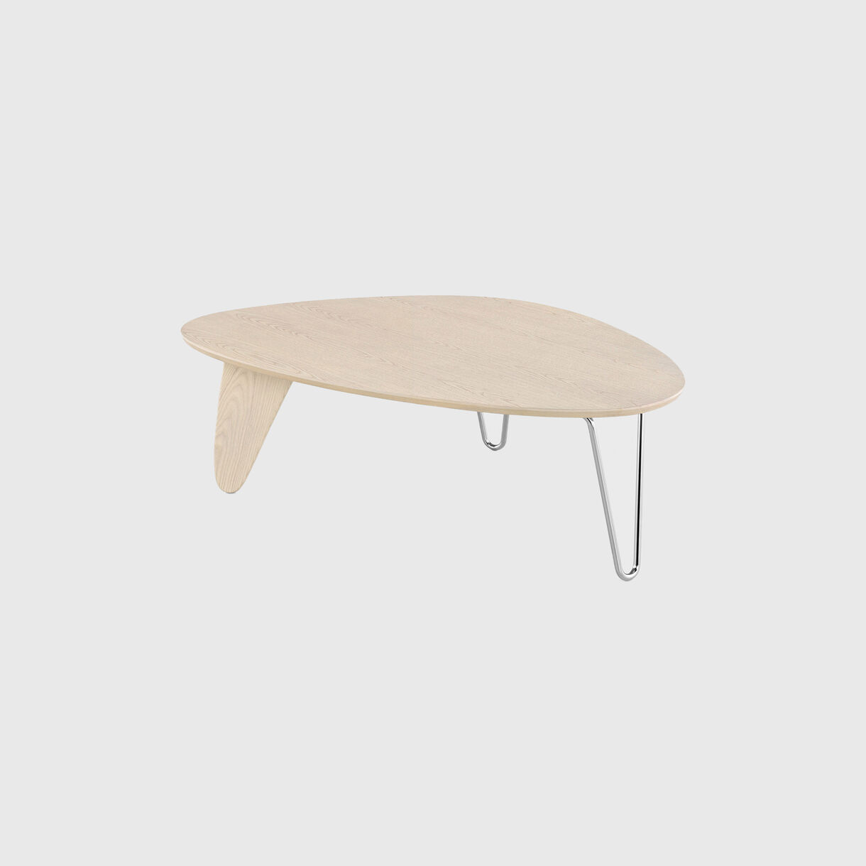 Rudder Coffee Table, White Ash