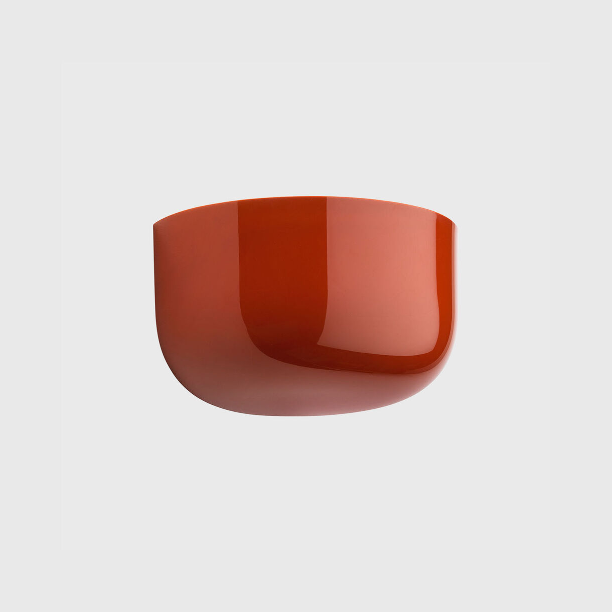 Bellhop Wall Up Lamp, Brick Red