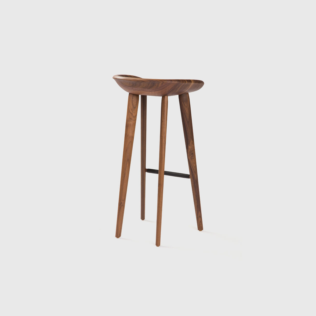 Tractor Bar Stool, Walnut
