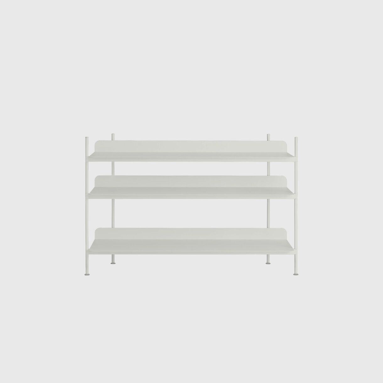 Compile Shelving System, Configuration 2, White
