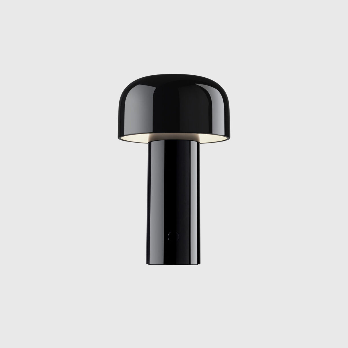 Bellhop Portable Table Lamp, Glossy Black