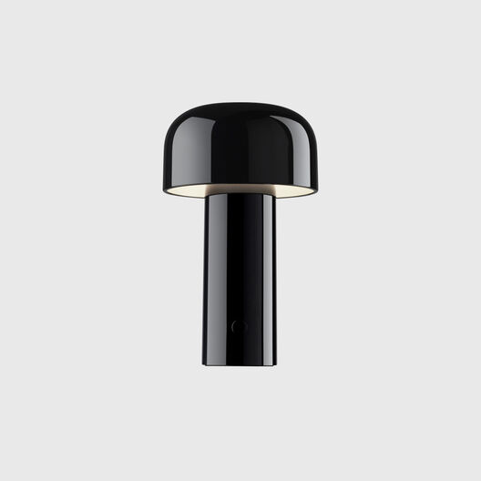 Bellhop Unplugged Portable Table Lamp, Gloss Black