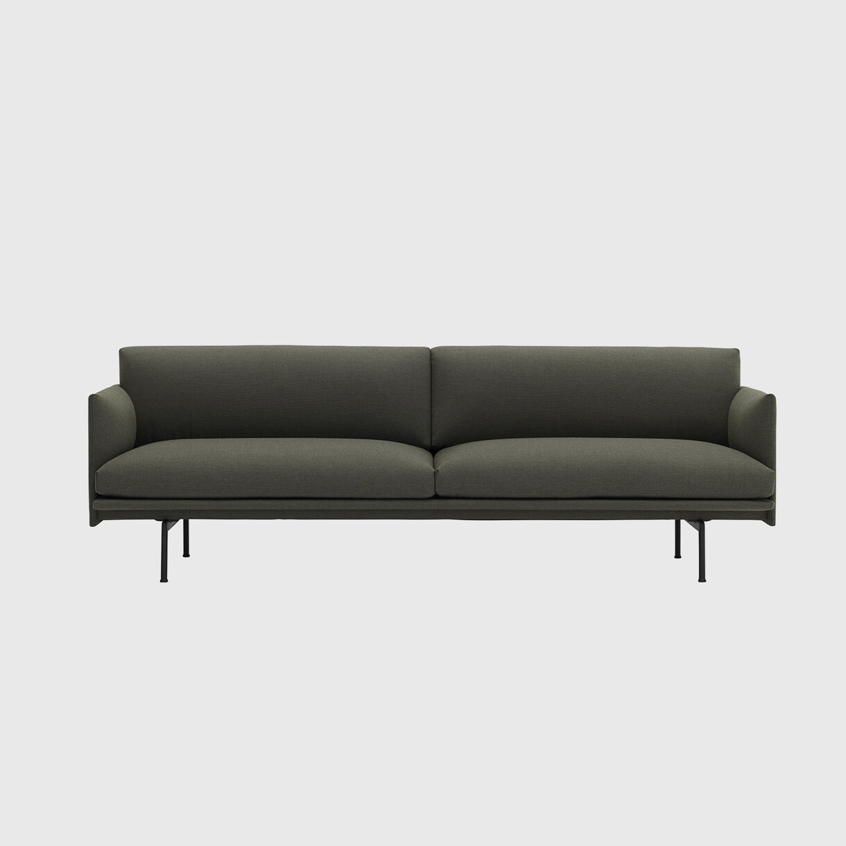 Outline 3 Seater Sofa, Fiord 961