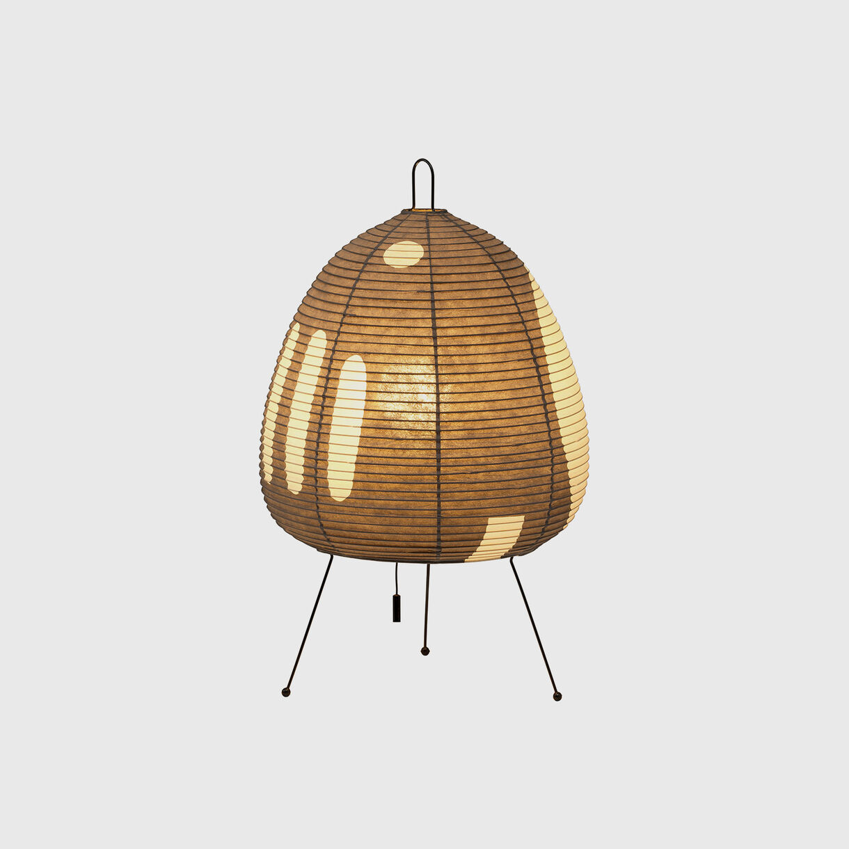Akari 1AG Table Lamp, On