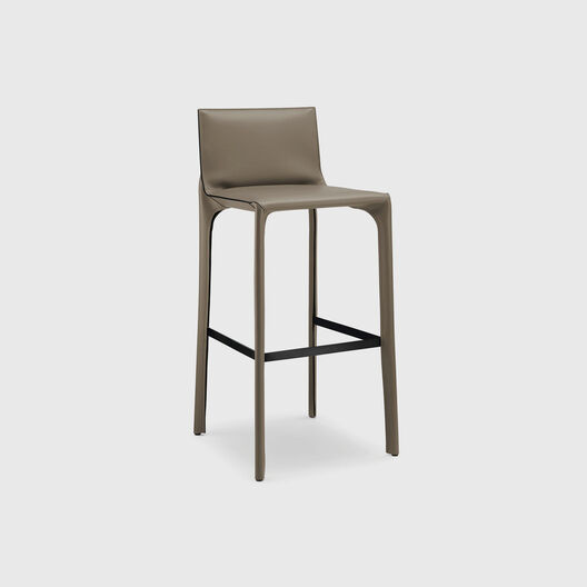 Saddle Stool with Backrest