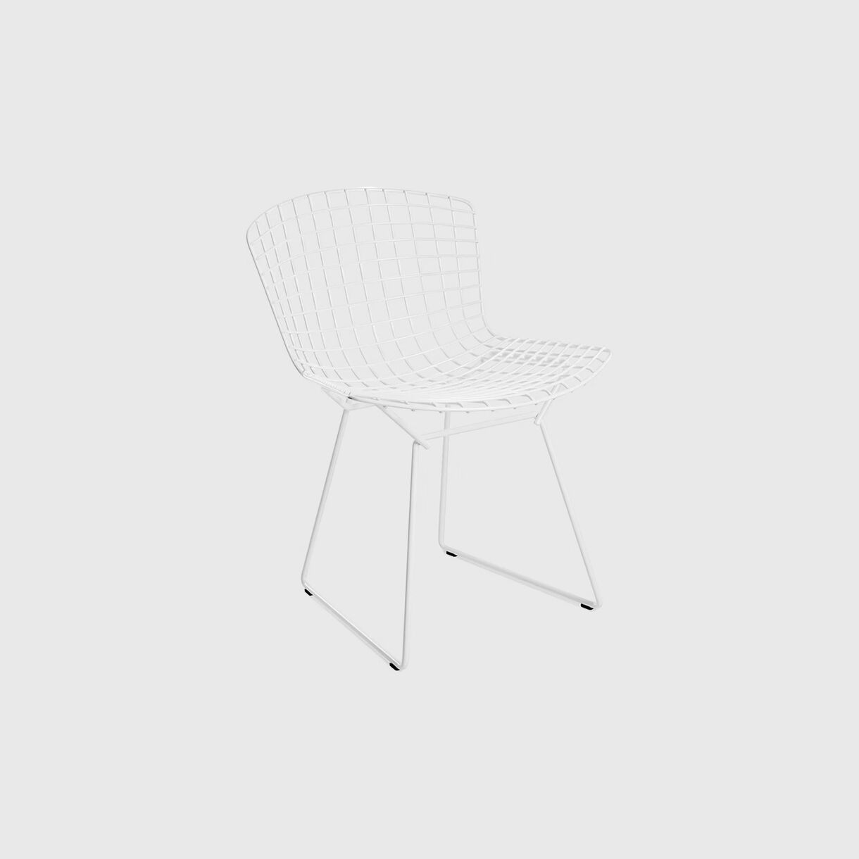 Bertoia Outdoor Side Chair, White