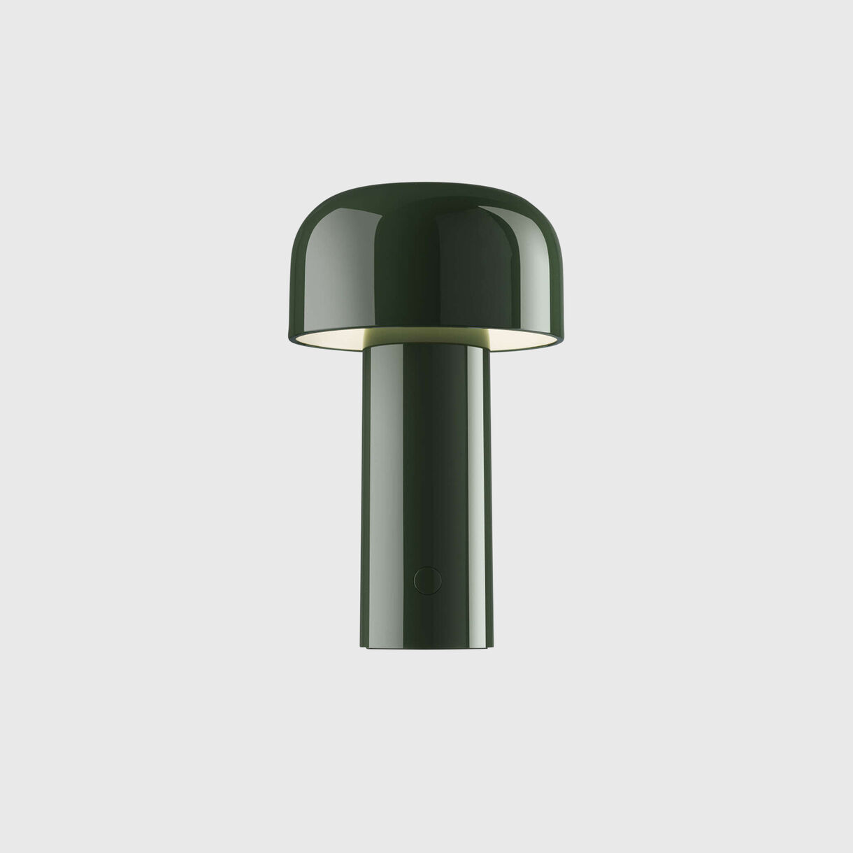 Bellhop Portable Table Lamp, Glossy Green
