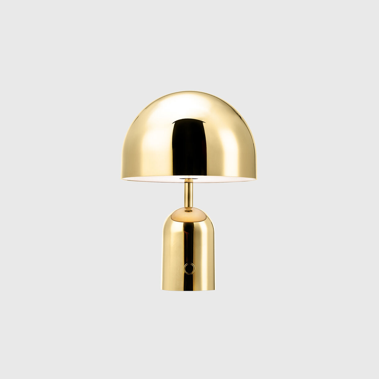 Bell Portable Table Lamp, Gold