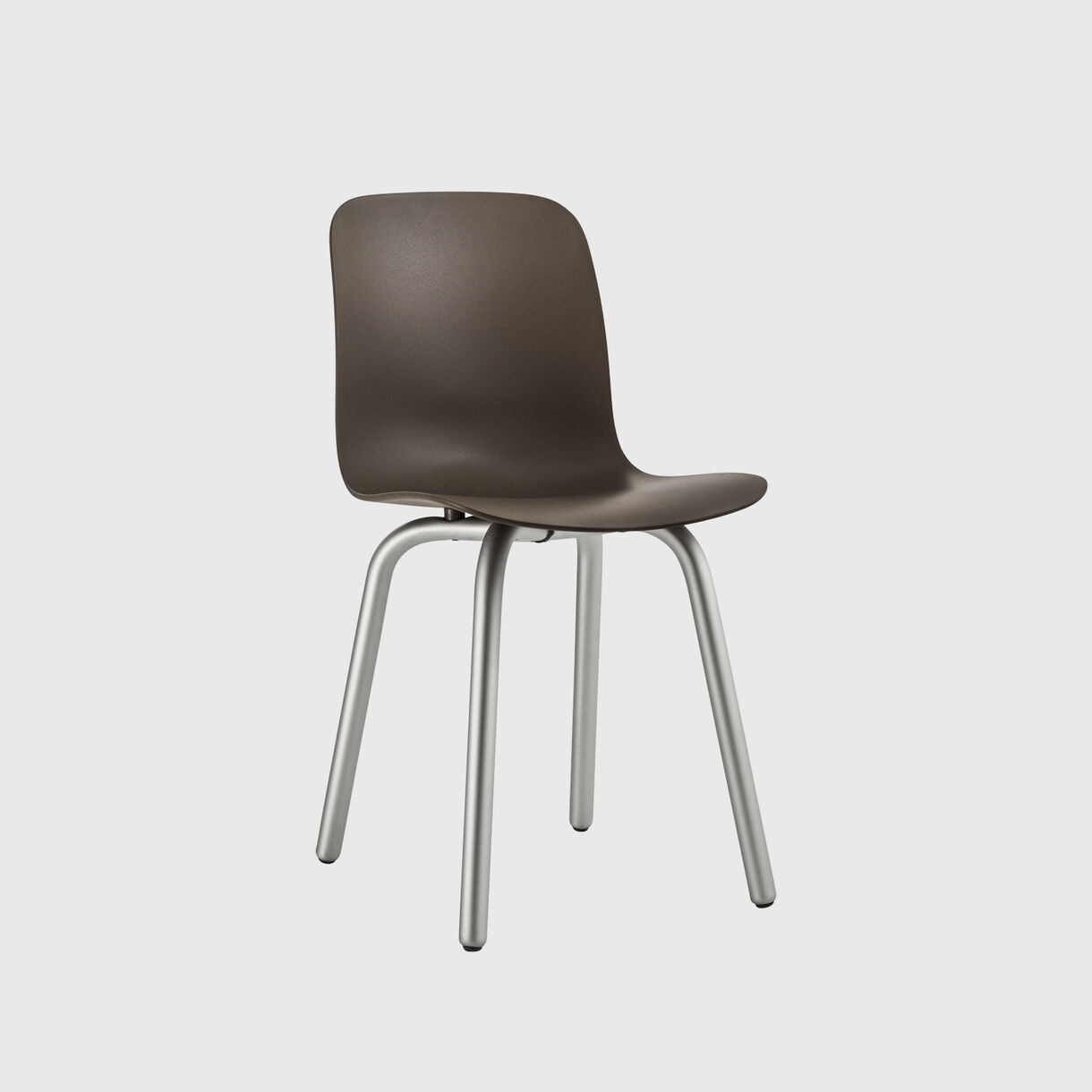 Substance Chair, Aluminium Legs, Grey Beige