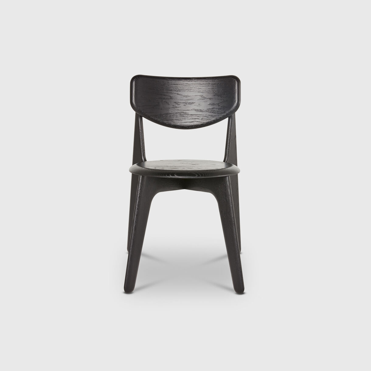 Slab Side Chair, Black