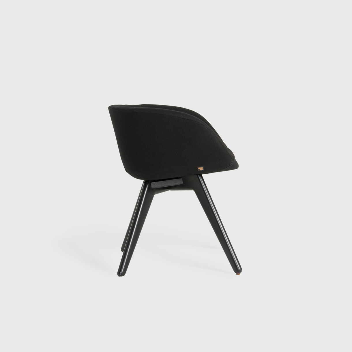 Scoop Low Chair, Black Base