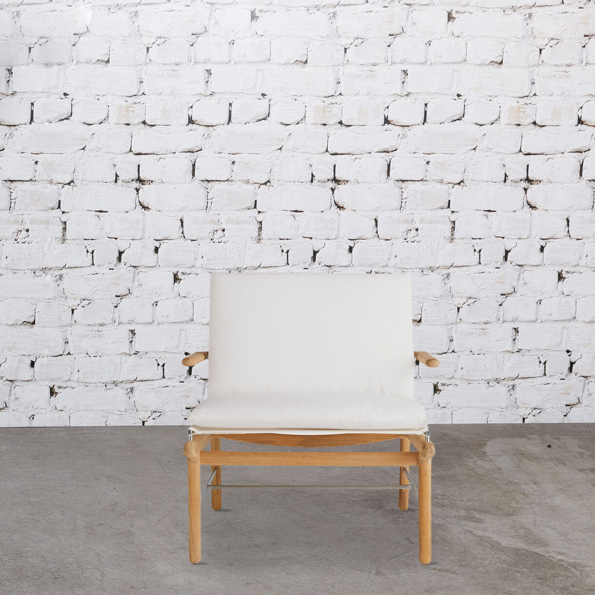 LEX5608, Finn Lounge Chair, White