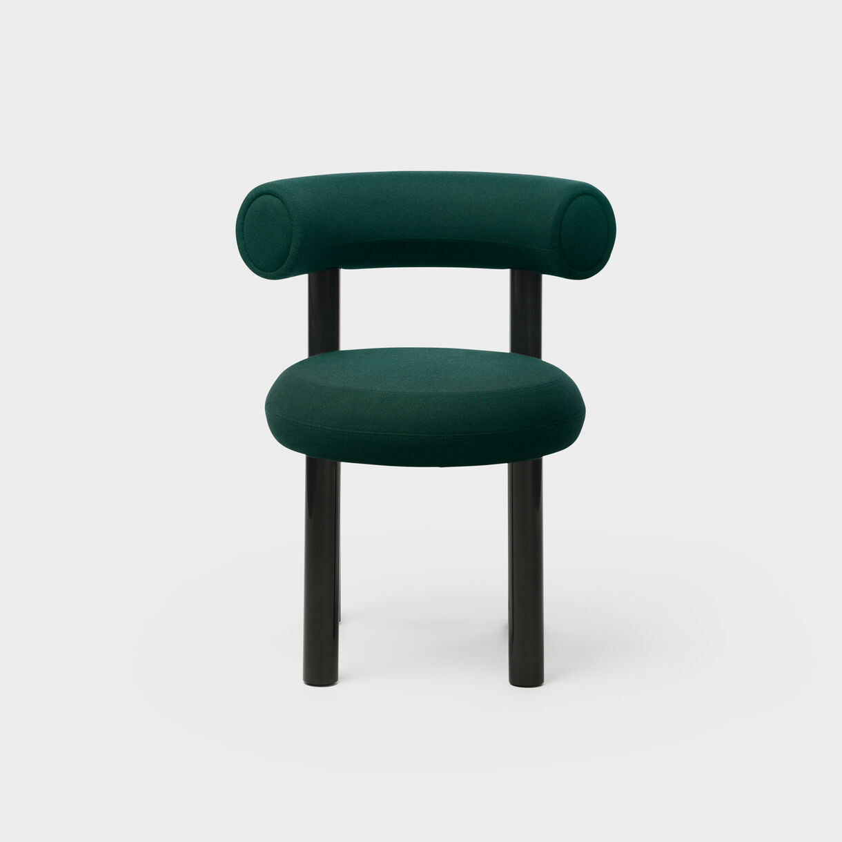 Fat Dining Chair, Gentle 2 - Dark Green