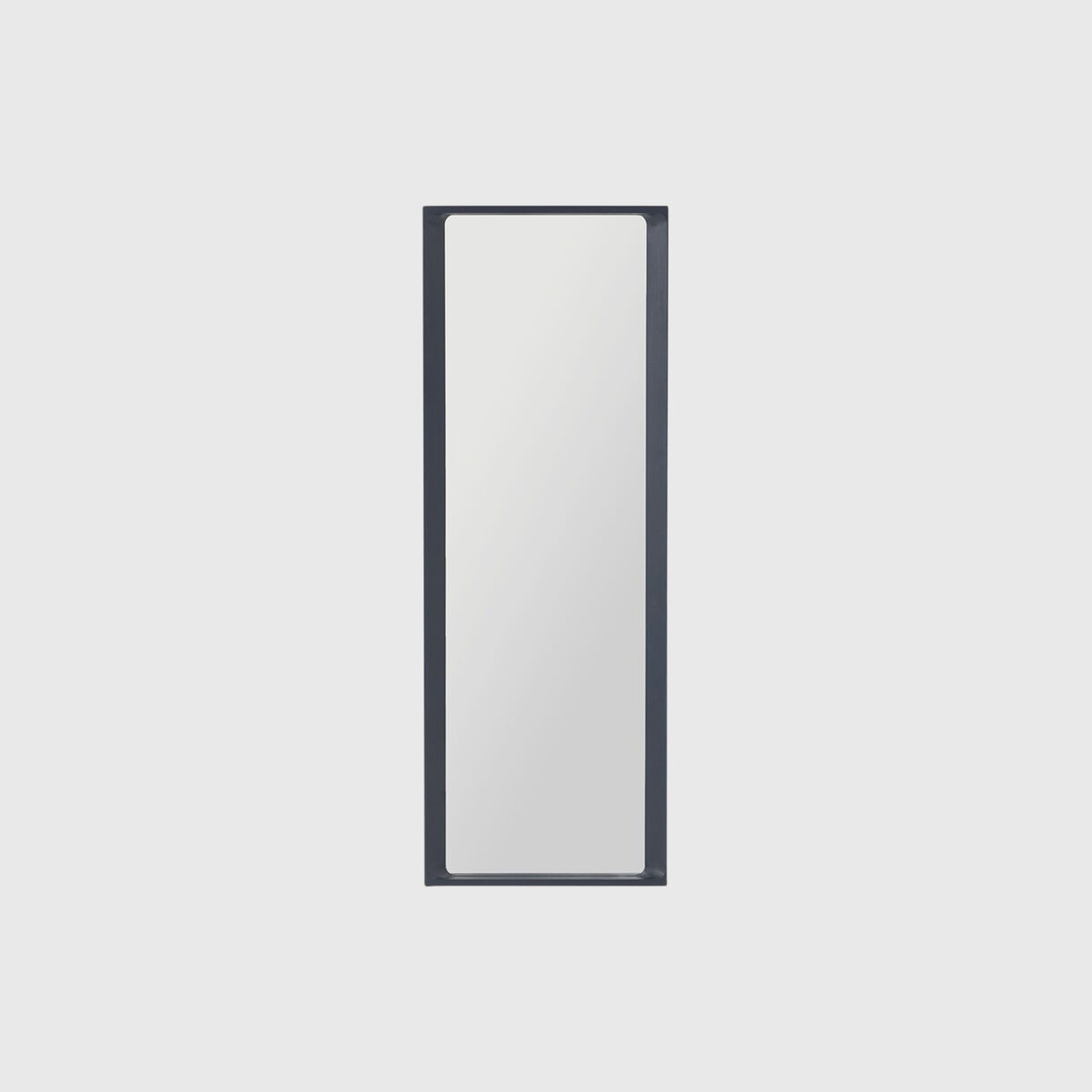 Arced Mirror, Large, Midnight Blue