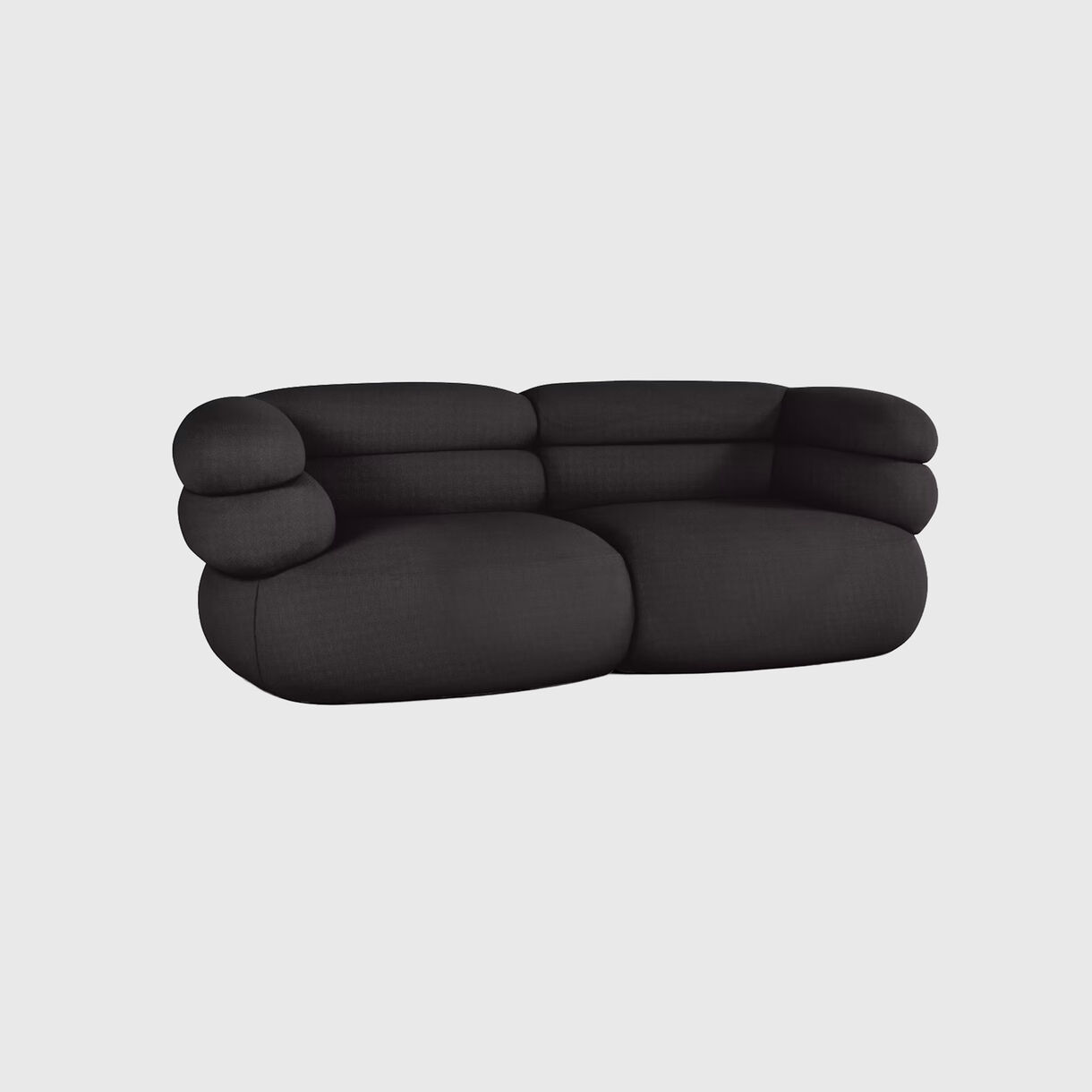 Biboni Sofa, 2 Seater, Phantom