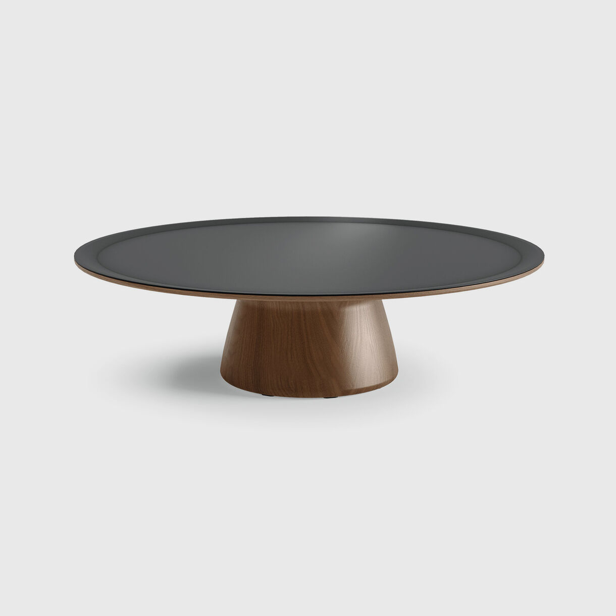 Foster 620 T3 Coffee Table, Nutwood & Matte Black