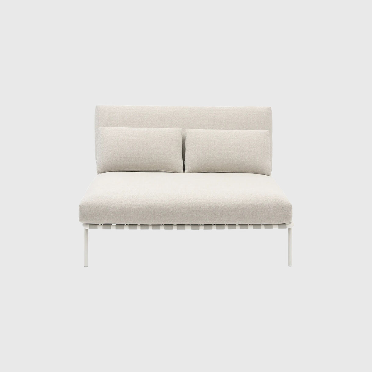 Settle Lounge Bed, Laze 1, Grey