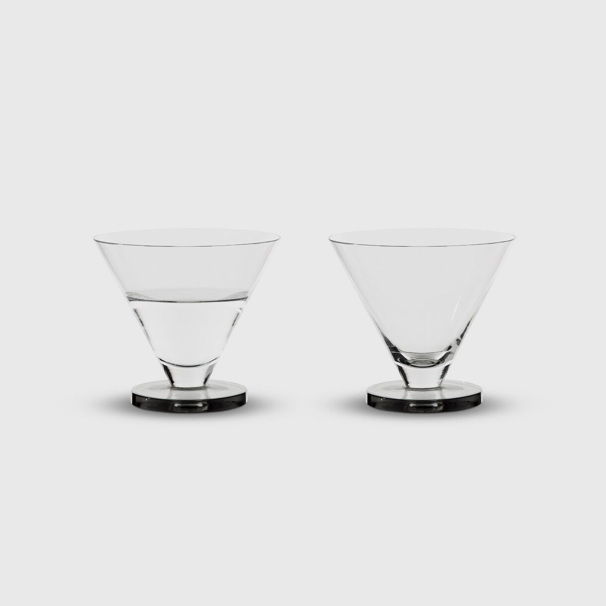Puck Cocktail Glasses