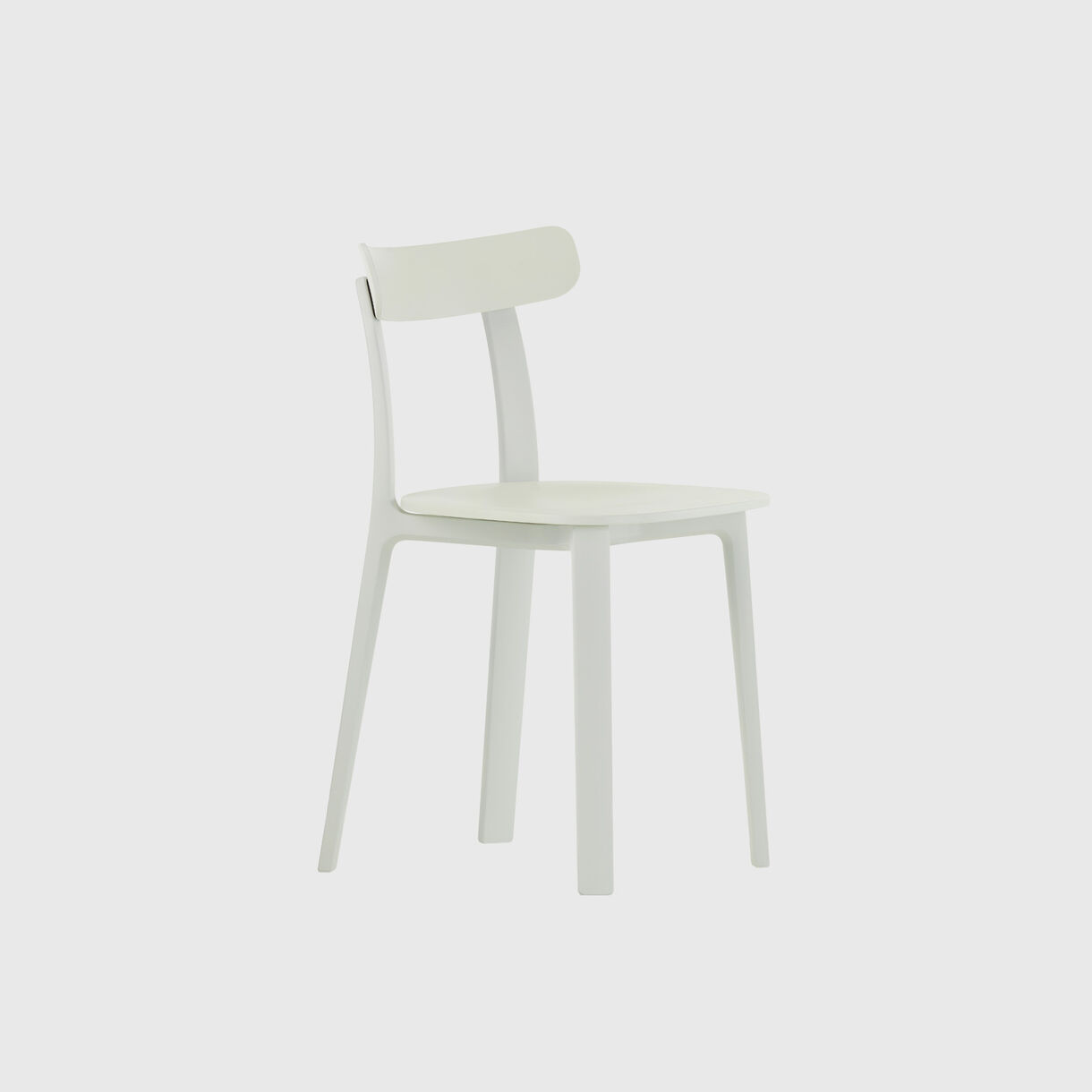 All Plastic Chair, White