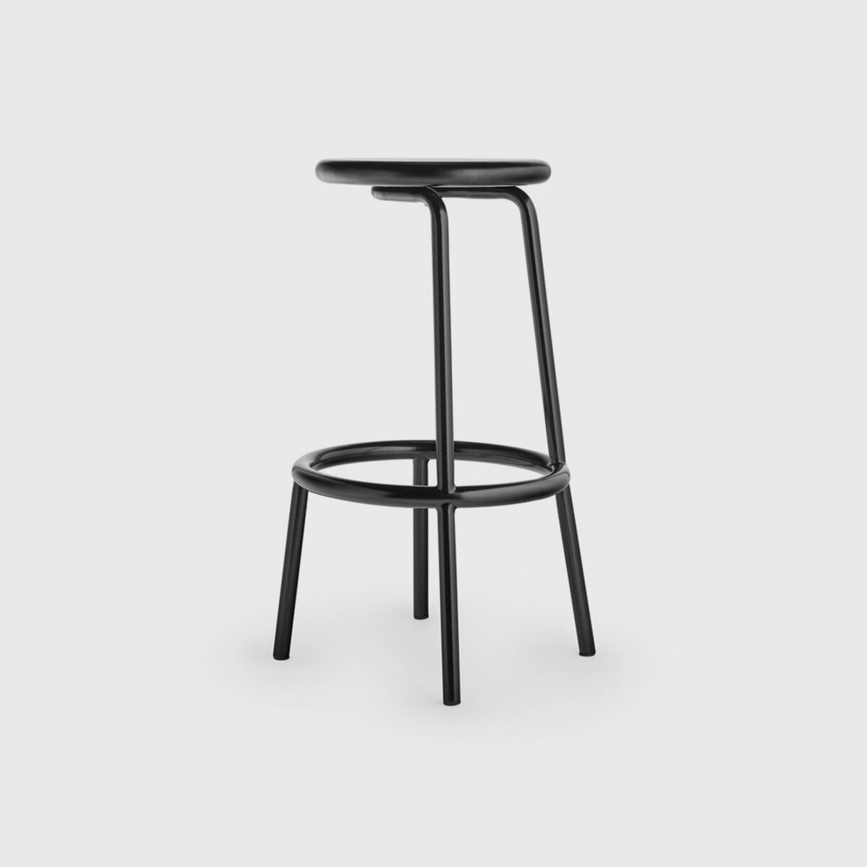 Volar Bar Stool, Black
