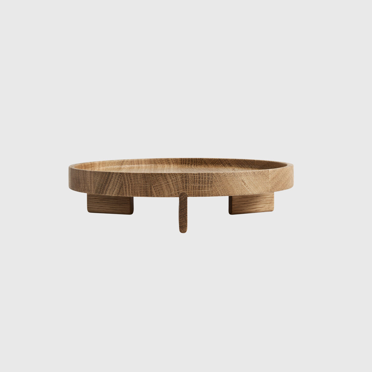 Blade Side Tables & Tray Set, American Oak