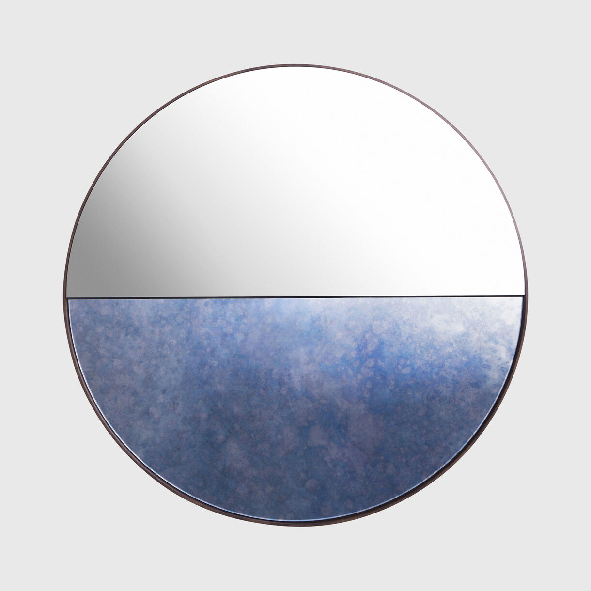 Half-Step Mirror, Antique Cobalt
