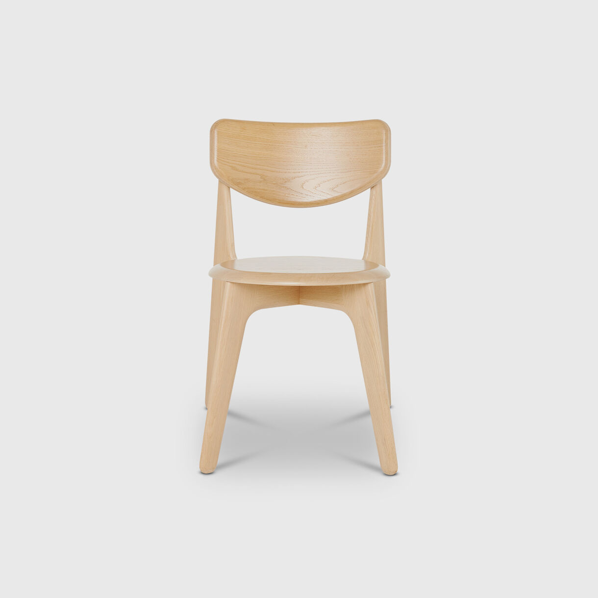 Slab Side Chair, Natural Oak