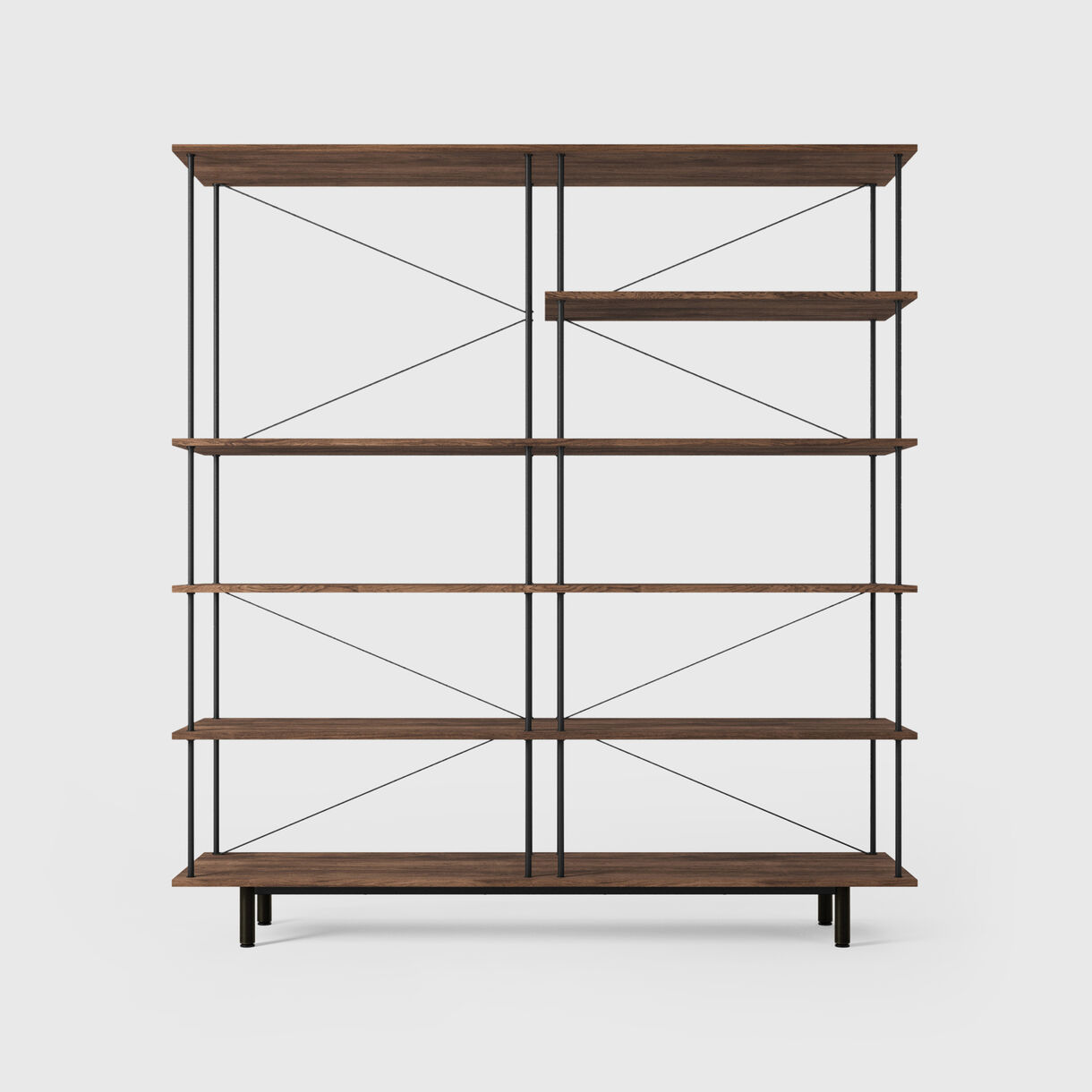 Seiton 5-1 Shelving, 5-1 R, Walnut