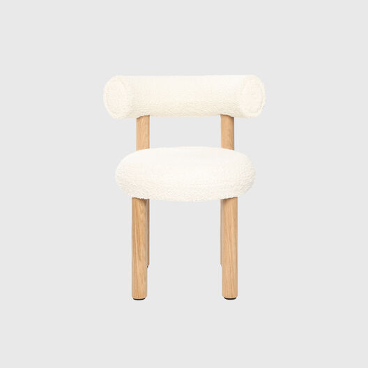 Fat Dining Chair, Wood