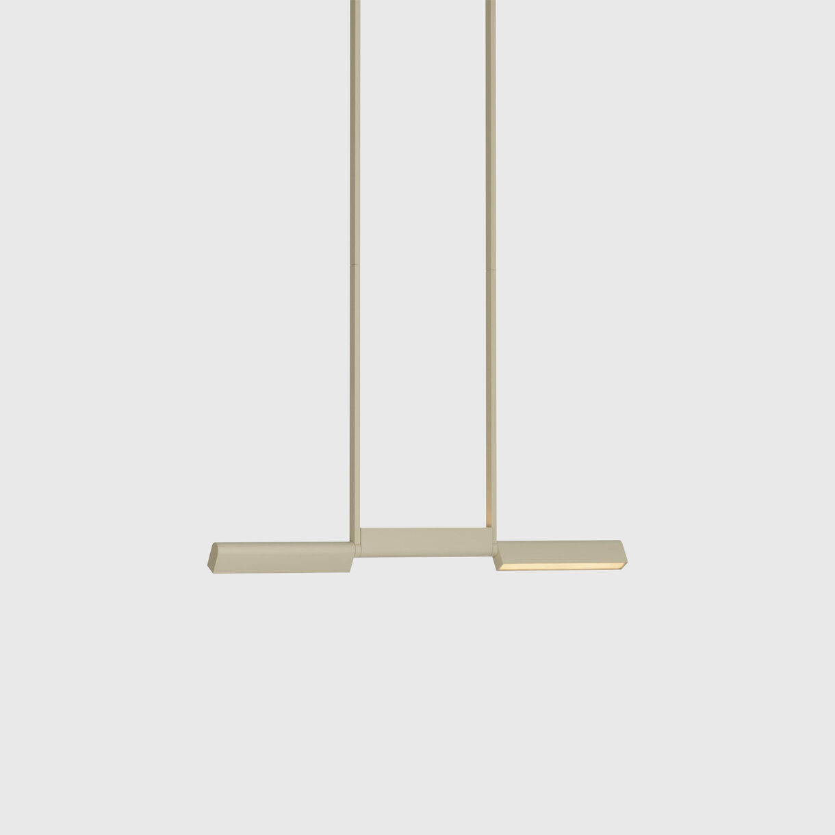 Ipoli 06 Suspension Lamp, Long, Beige