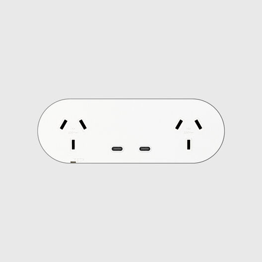 Flush 13 - Double Outlet with USB-C
