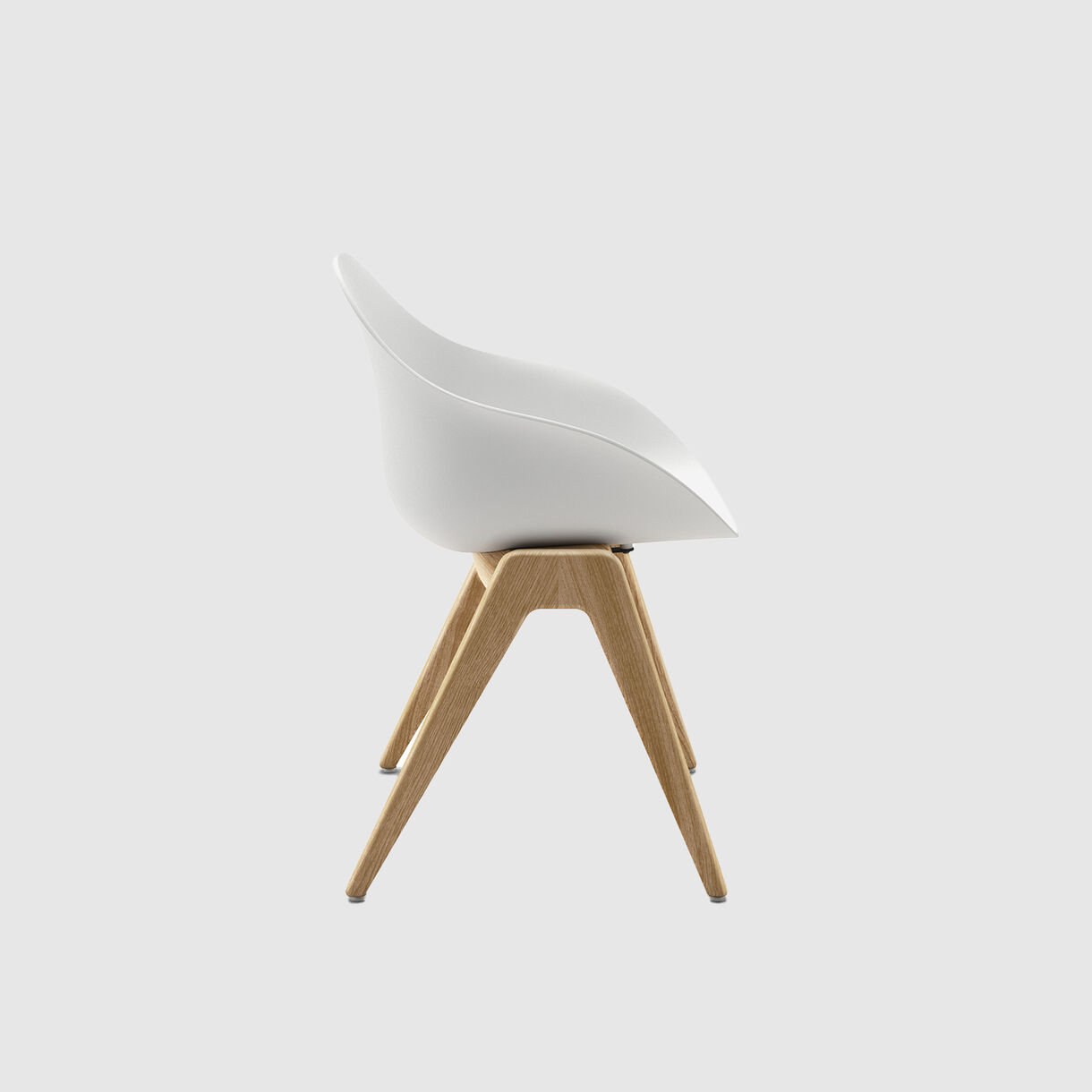 Ruby Chair, Wood Base