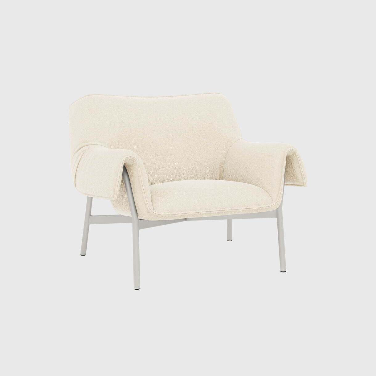 Wrap Lounge Chair, Hearth 001 & Grey