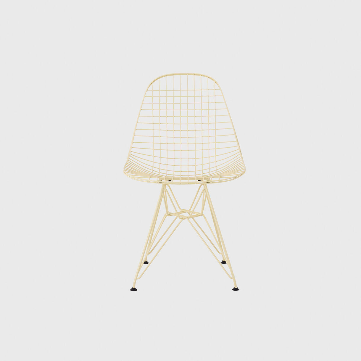 HM x Hay Eames Wire Outdoor Chair, Wire Base, Powder Yellow