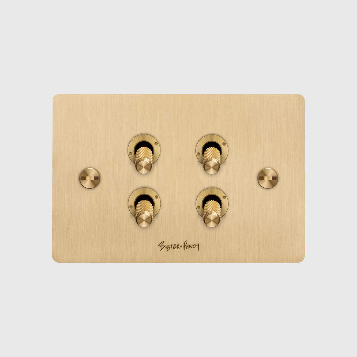 4G Toggle Switch, Brass