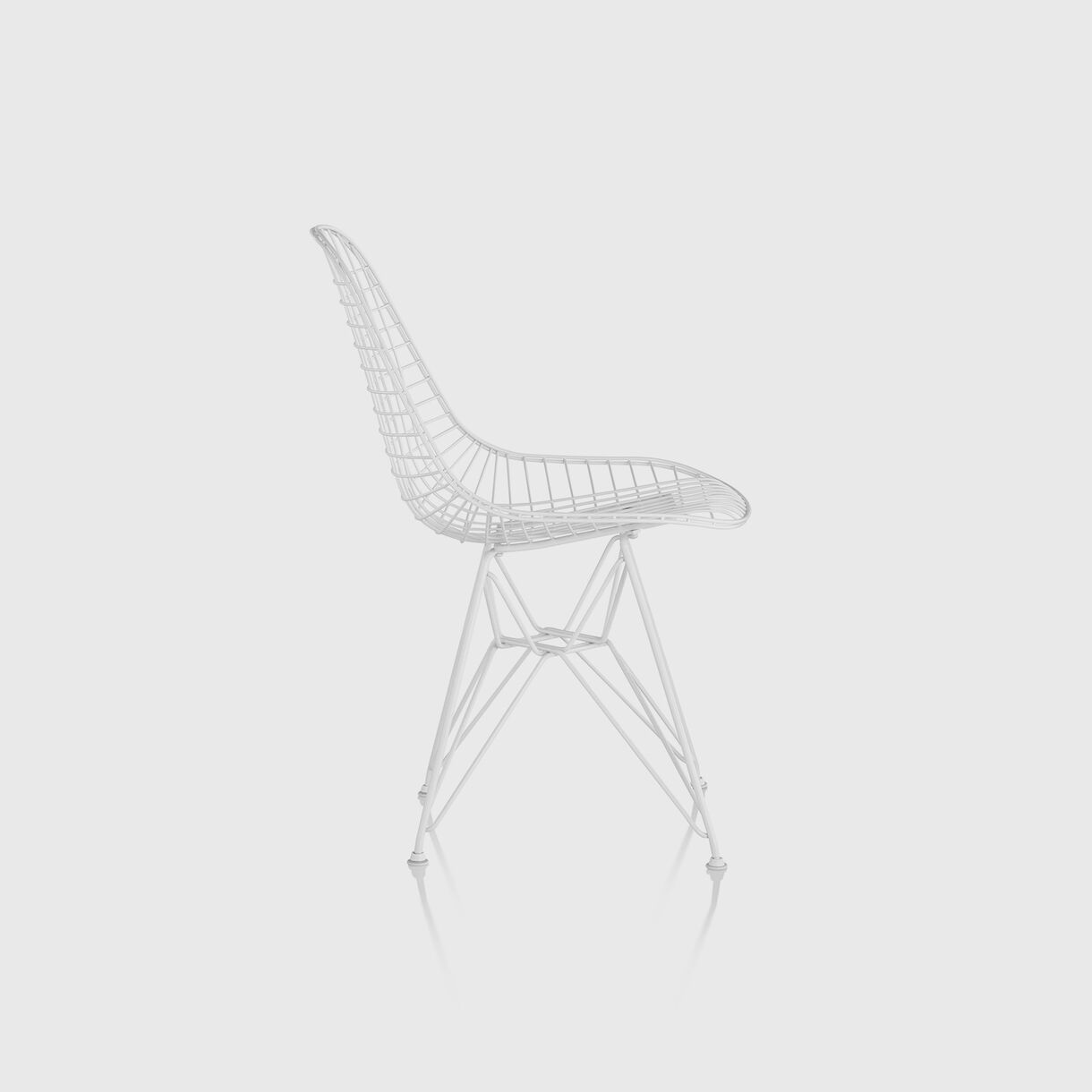 Eames Wire Outdoor Chair, White