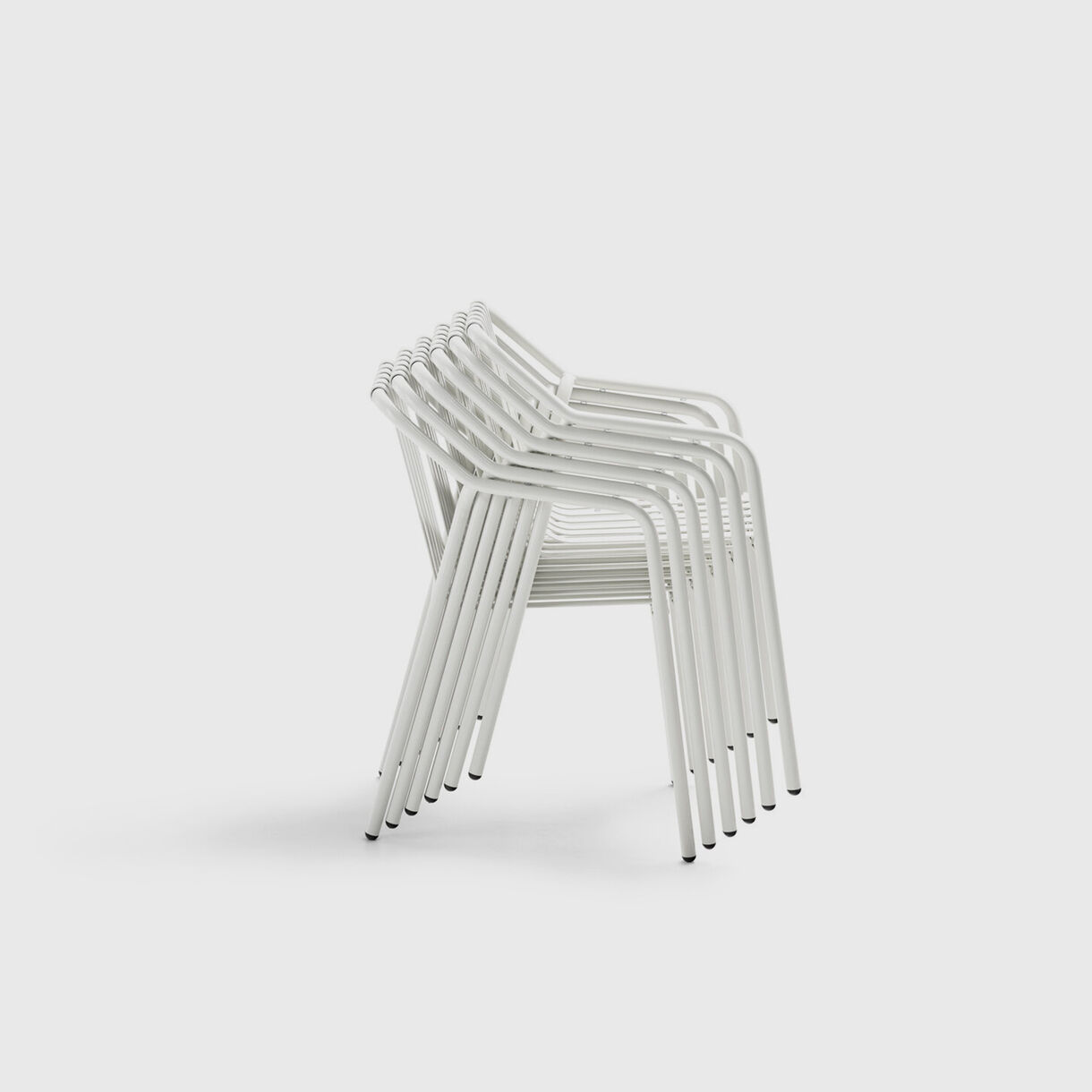 Strap Armchair, White